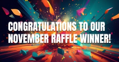 November Raffle Winner Announced