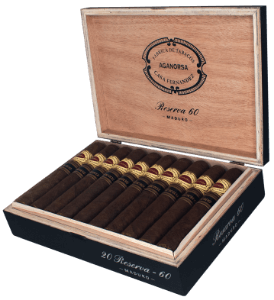 Buy Aganorsa Leaf Miami Reserva Titan 60 Maduro ONline at Small Batch Cigar