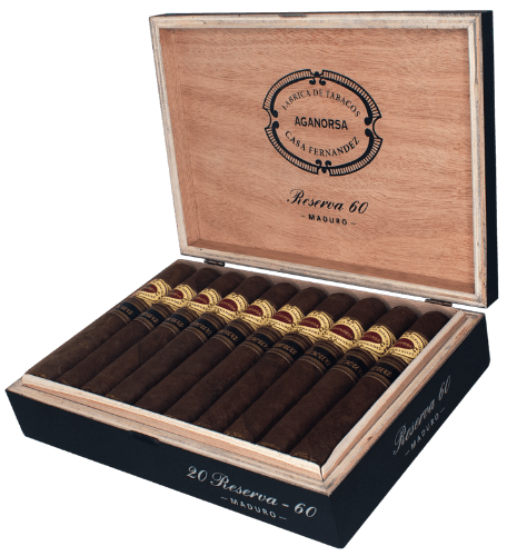 Buy Aganorsa Leaf Miami Reserva Titan 60 Maduro ONline at Small Batch Cigar
