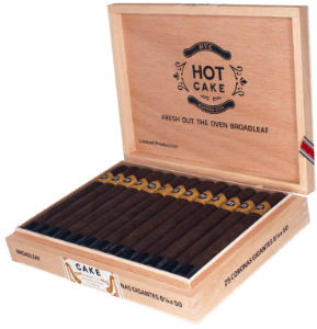 Buy HVC Hot Cake Fresh Out of the Oven Broadleaf Coronas Gigantes Online at Small Batch Cigar