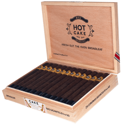 Buy HVC Hot Cake Fresh Out of the Oven Broadleaf Coronas Gigantes Online at Small Batch Cigar