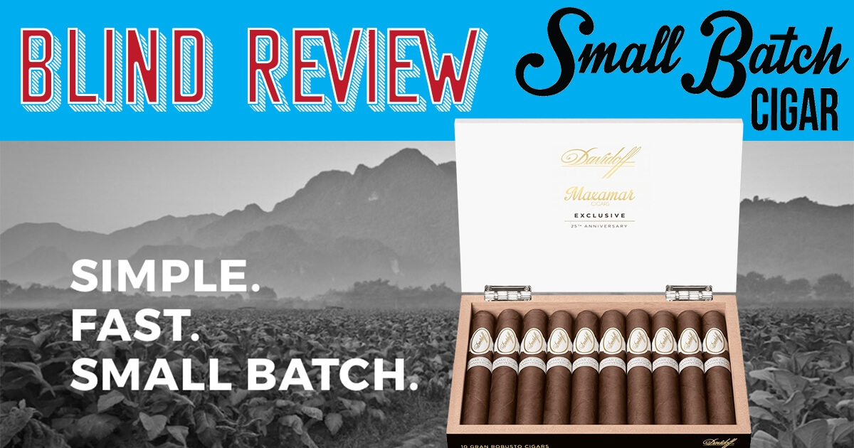 Davidoff Maxamar 25th Anniversary Review (BLIND)