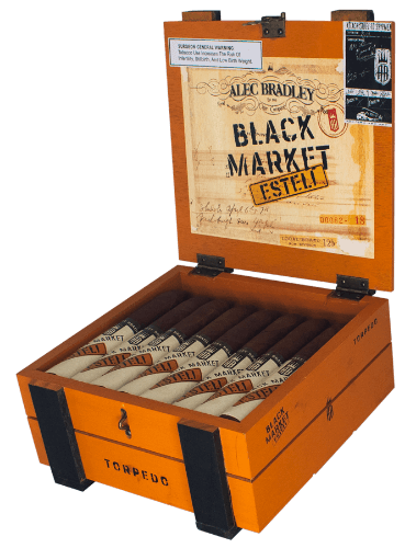 Buy Alec Bradley Black Market Esteli Torpedo Online at Small Batch Cigar
