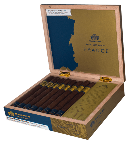Buy Macanudo Emissary France Churchill Online at Small Batch Cigar