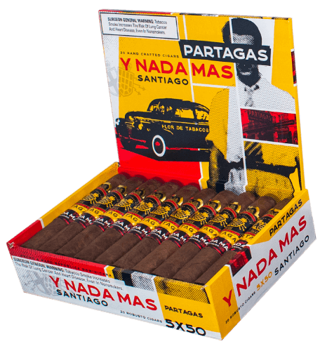 Buy Partagas Y Nada Mas Santiago Robusto Online at Small Batch Cigar