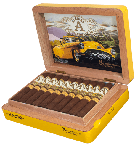 Buy Aladino 85 Aniversario Reserva Robusto Online at Small Batch Cigar