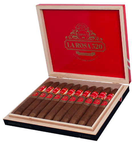 Buy HVC La Rosa 520 10 Year Anniversary Magnificos Online at Small Batch Cigar
