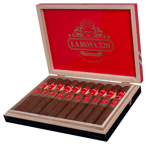 Buy HVC La Rosa 520 10 Year Anniversary Originales Online at Small Batch Cigar