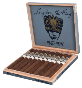 Buy Caldwell Long Live the King Mad Mofo Habano Corona Online at Small Batch Cigar.