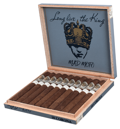 Buy Caldwell Long Live the King Mad Mofo Habano Corona Online at Small Batch Cigar.