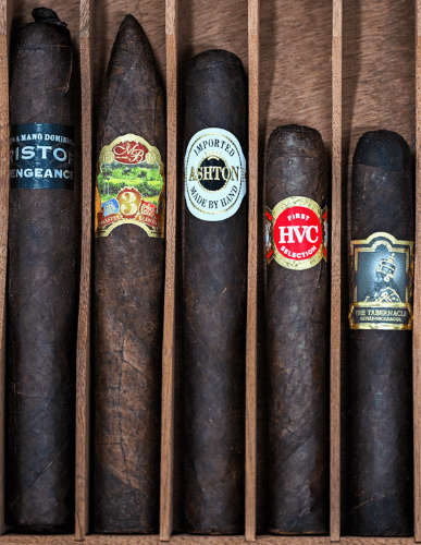 Buy Wrapper Series: Broadleaf Sampler Online: This sampler features five cigars made with Broadleaf wrappers of different variations.