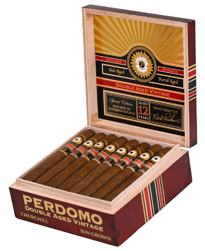Buy Perdomo 12 Year Aged Vintage Sun Grown Churchill at Small Batch Cigar