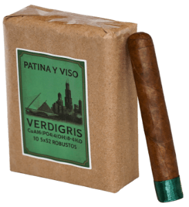 Buy Patina y Viso Verdigris Online at Small Batch Cigar