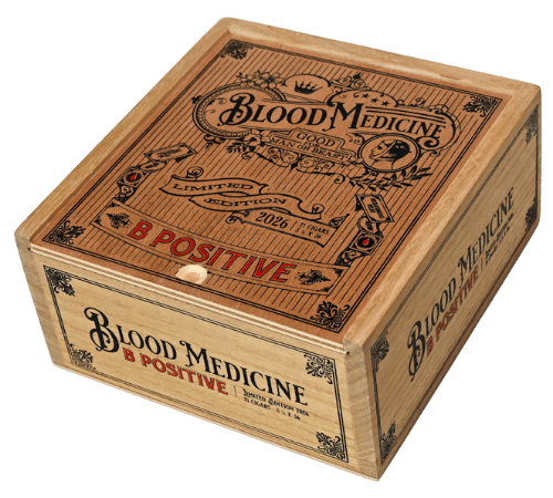 Buy Crowned Heads Blood Medicine B-Positive LE 2026 5 1/2 x 56 Online at Small Batch Cigar