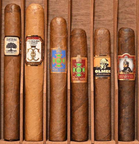 Buy Foundation Brand Sampler Online at Small Batch Cigar: This sampler features one of each cigar from the Foundation Line.