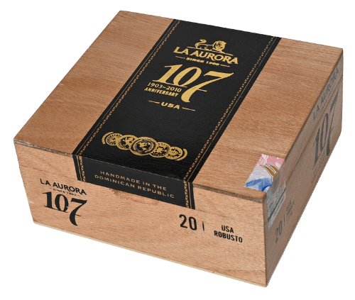 Buy La Aurora 107 USA Robusto Online at Small Batch Cigar