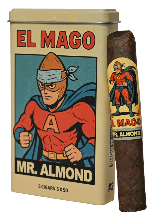 Buy El Mago Limited Tin Series: Mr. Almond Online at Small Batch Cigar