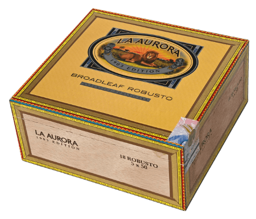 Buy La Aurora 1903 Edition Broadleaf Robusto at Small Batch Cigar