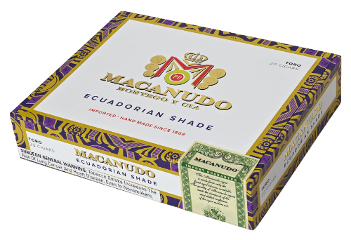 Buy Macanudo Ecuadorian Shade Toro Online at Small Batch Cigar