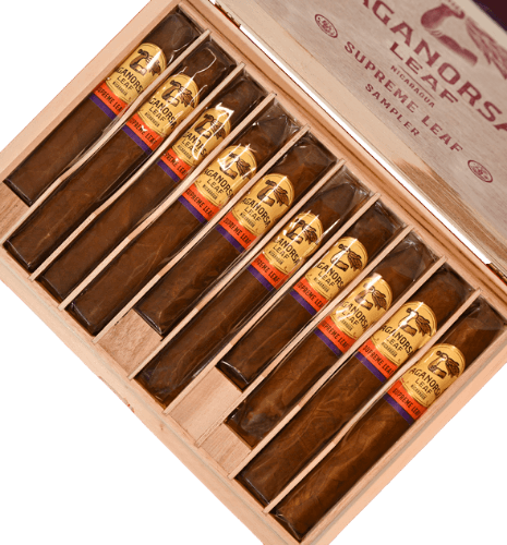Buy Aganorsa Leaf Supreme Leaf Sampler Online at Small Batch Cigar