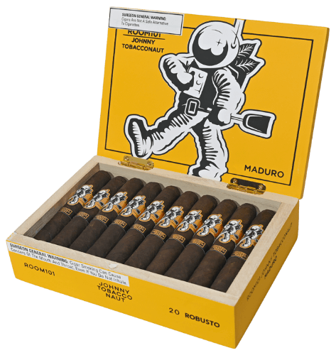 Buy Room101 Johnny Tobacconaut Maduro Robusto Online at Small Batch Cigar
