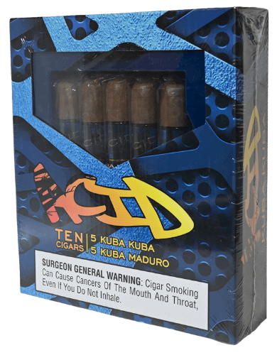 Buy Acid Kuba Kuba Ashtray Set Online: This set features ten of the most popular cigar in the world, as well as a specialty ashtray for the ACID enthusiast!