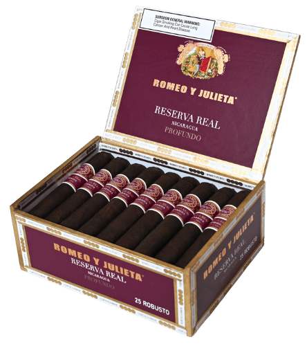 Buy Romeo y Julieta Reserva Real Nicaragua Robusto Online at Small Batch Cigar