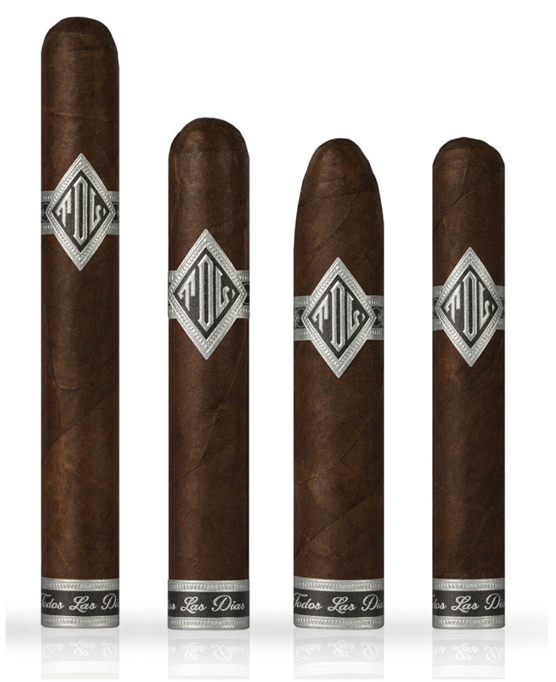 Dunbarton Tobacco and Trust Todos Las Dias - SmallBatchCigar.com picture of the different sizes available in the Dunbarton Todos Las Dias cigars