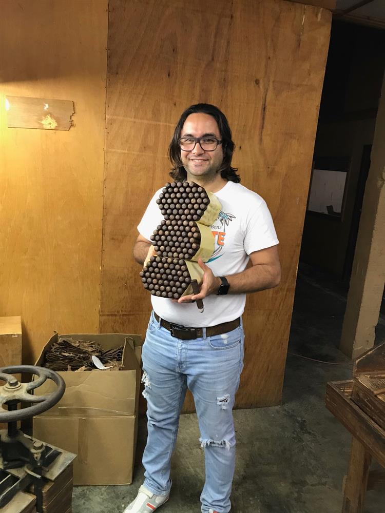 Joan Rodriguez of Flor y Nata and Noxio Cigars