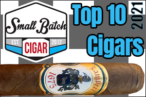 Top 10 Cigars 2021 Lampert 1675 Azul